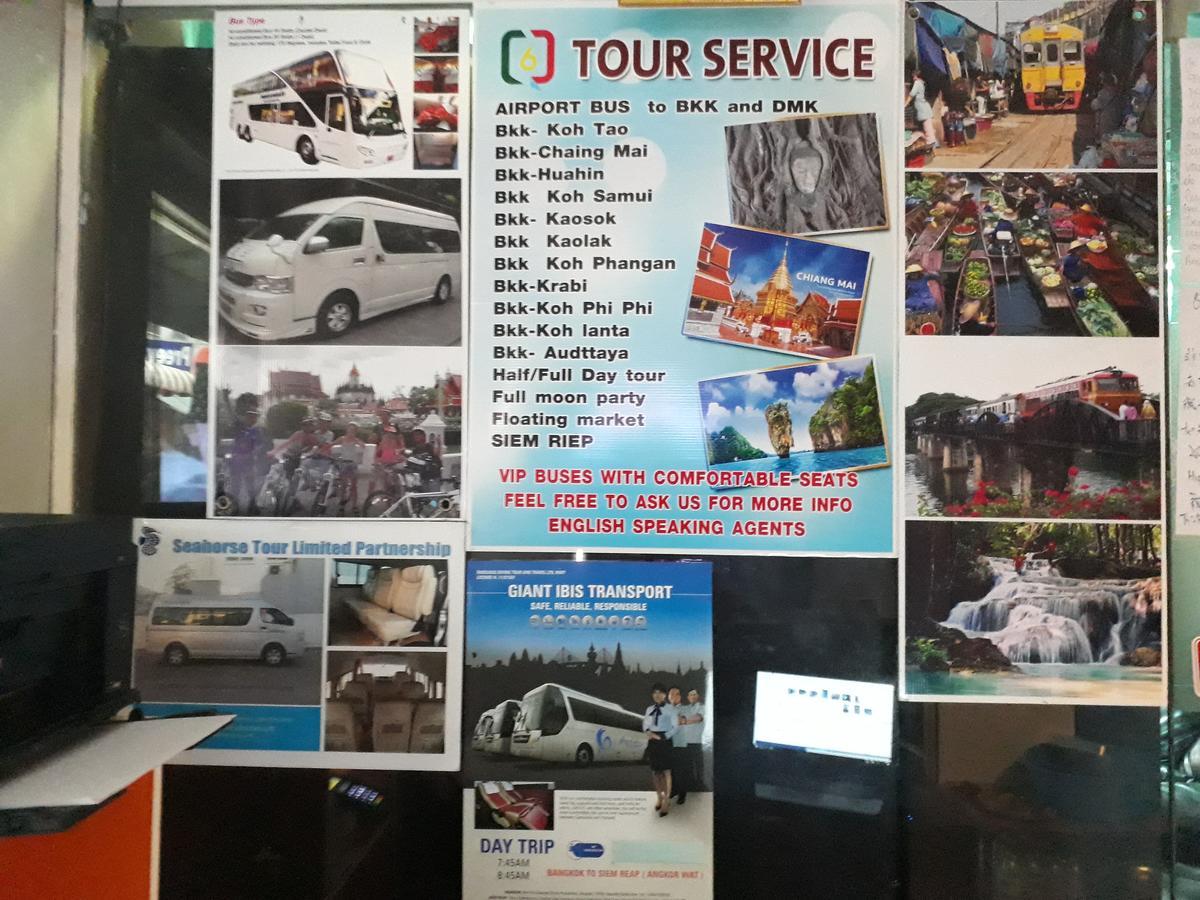 Q6 At 6 Hostel Bangkok Exterior photo
